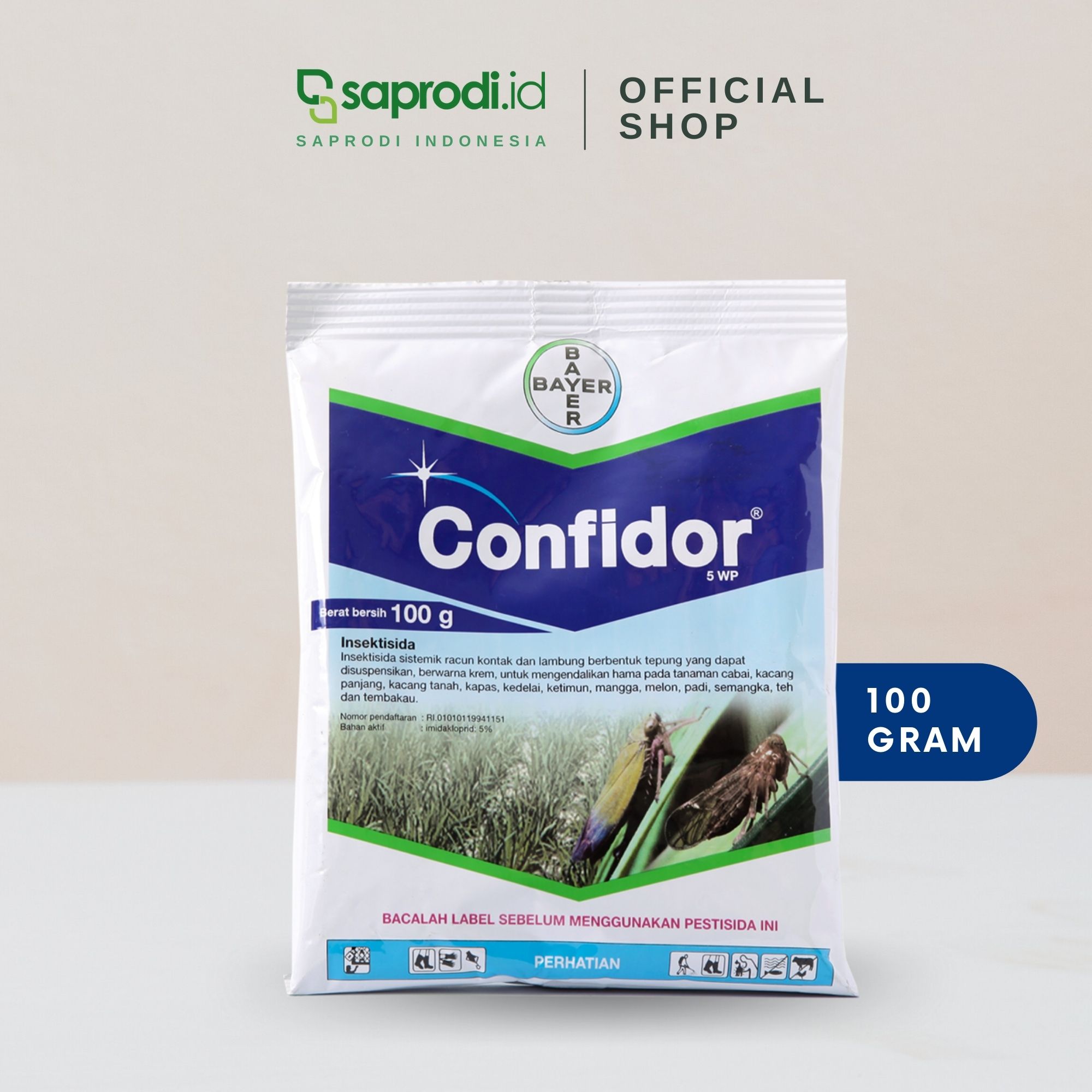 CONFIDOR 5 WP 100GR