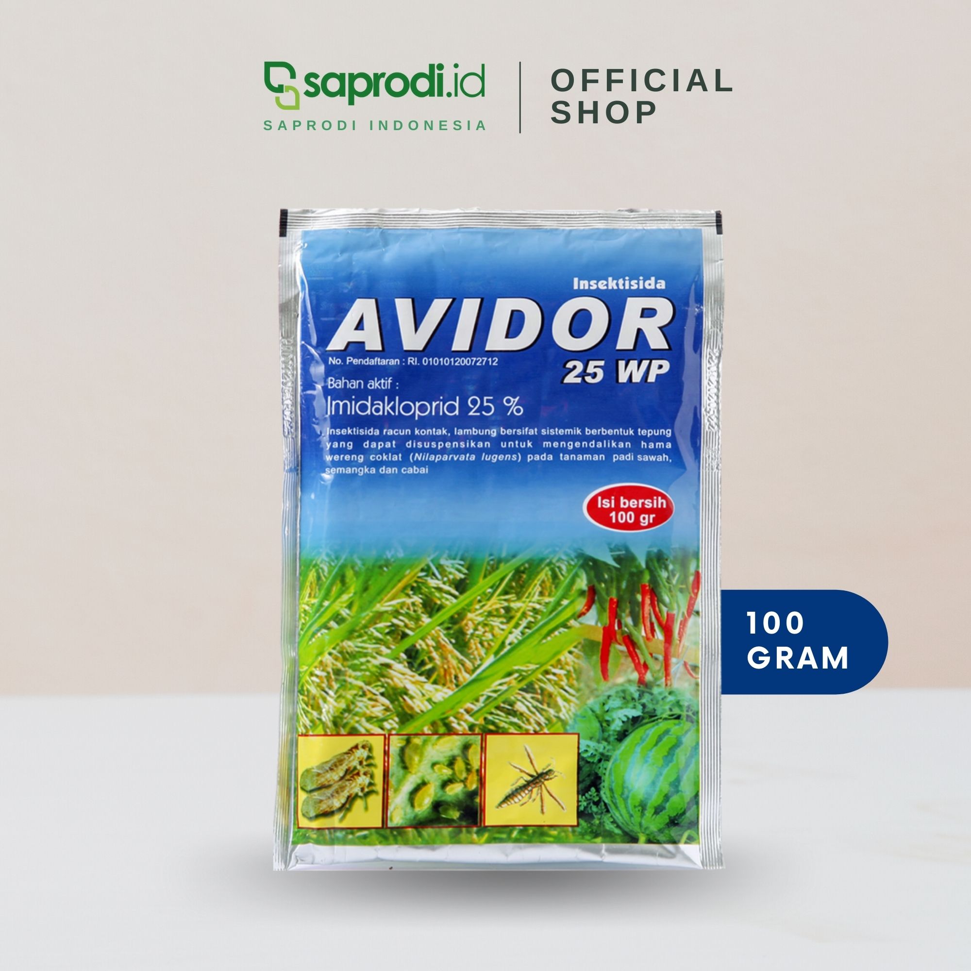 AVIDOR WP 100GR (25KT /1d :100)